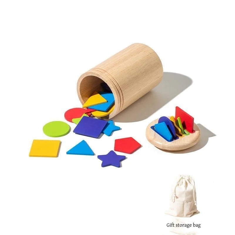 Wooden Color Sorting Learning Set