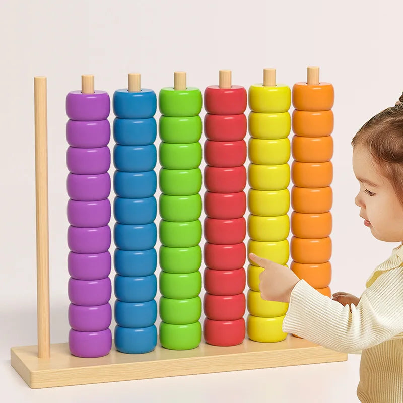 Color Beads Wooden Color Play & Learn Gear