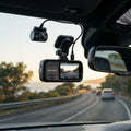 4K Ultra HD Dual Lens Dash Cam - Front and Rear WiFi Car Camera