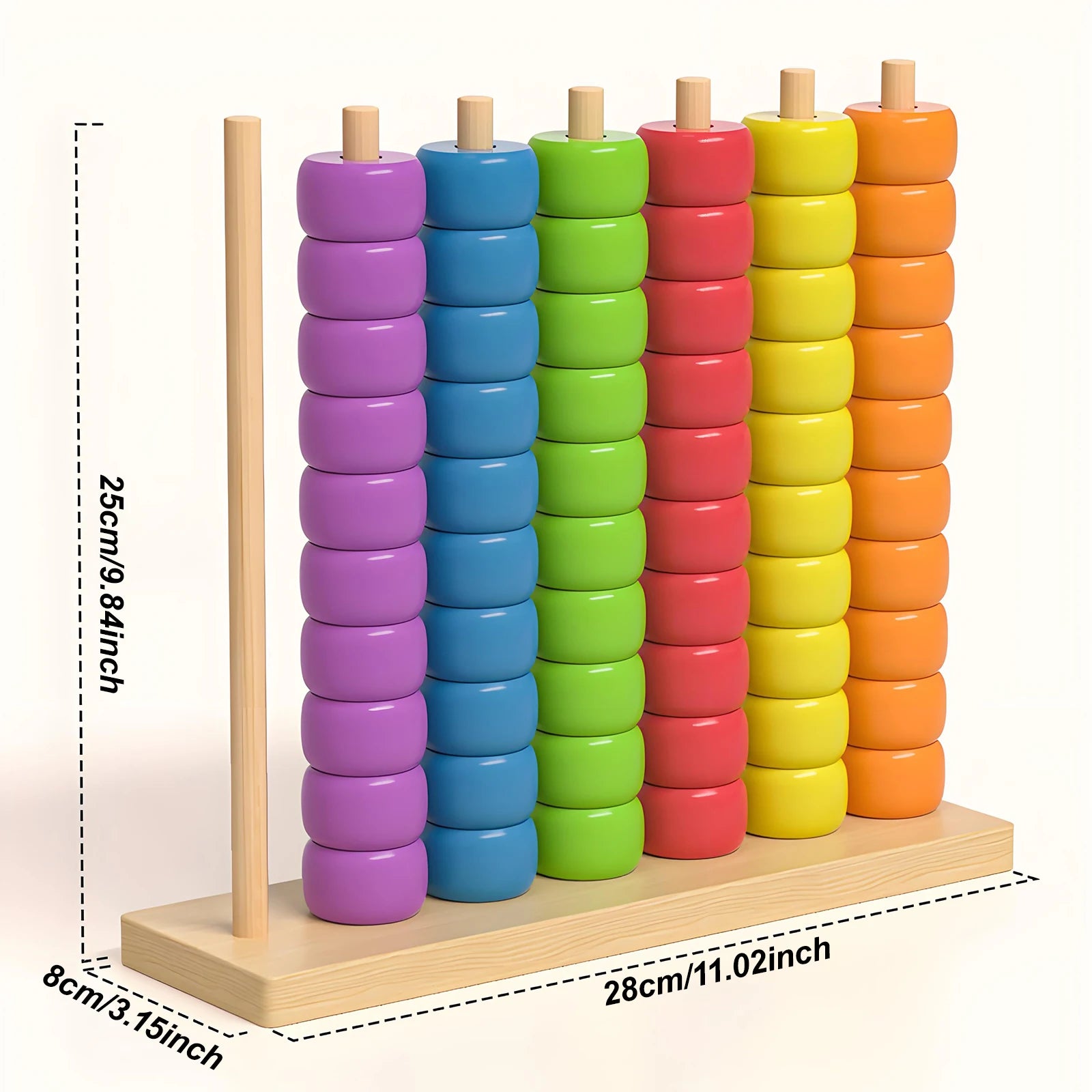 Color Beads Wooden Color Play & Learn Gear