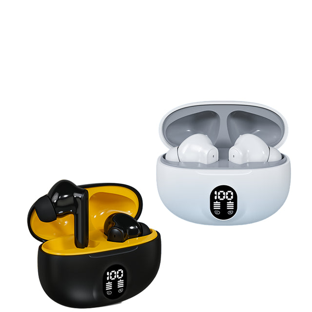 True Wireless Earbuds - Bluetooth 5.3 Deep Bass & IPX7 Waterproof Sport Headset