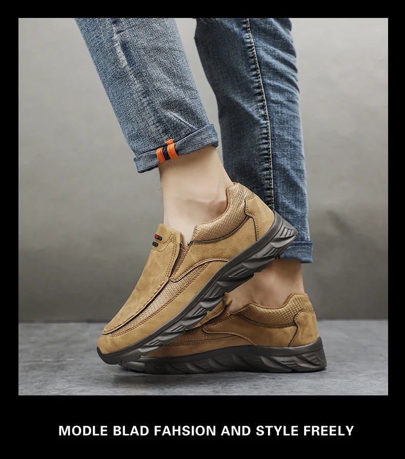 Sneakers Light Loafers Slip On Casual Comfort