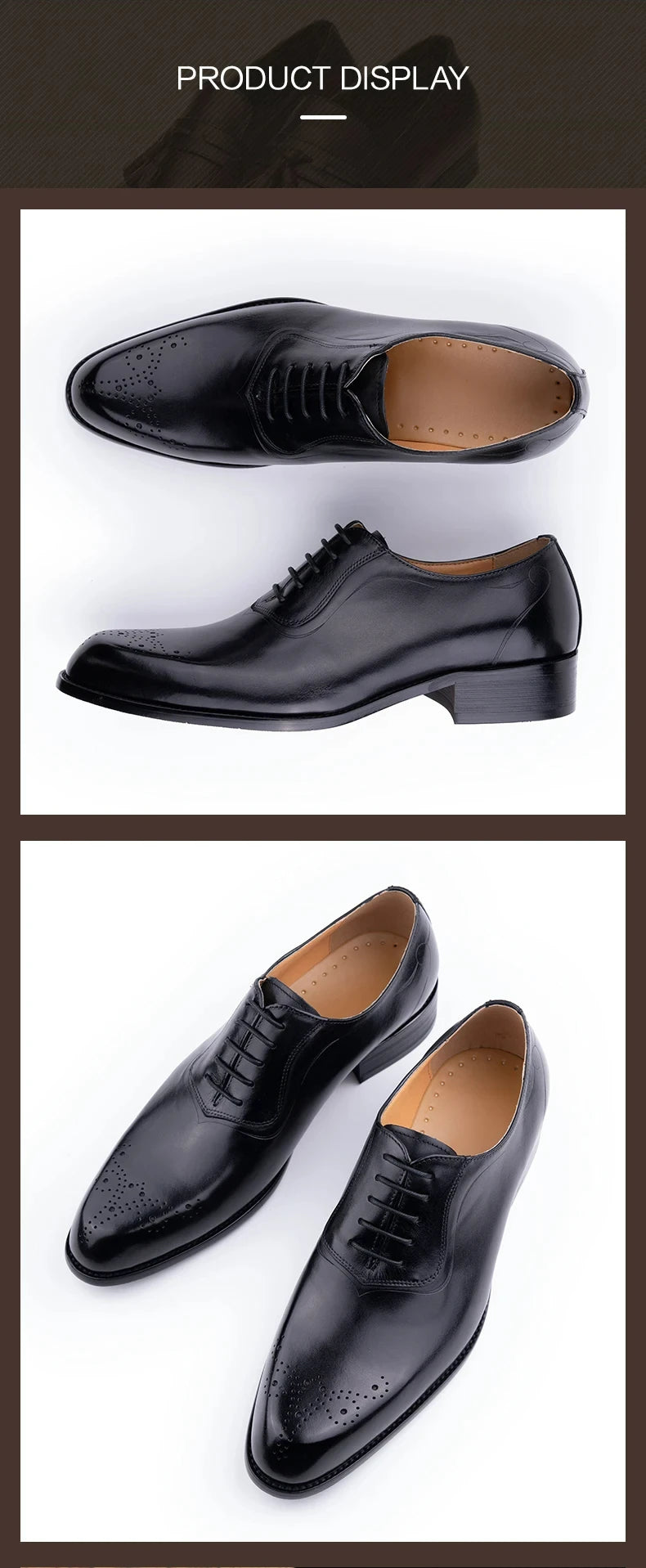 Classic Dress Oxfords Designer Style Burnishi