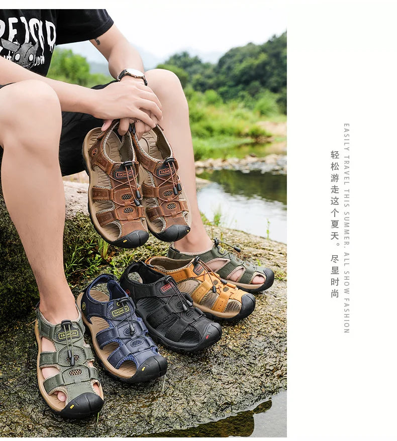 Sandals Summer Breathable Walking Beach Slipp