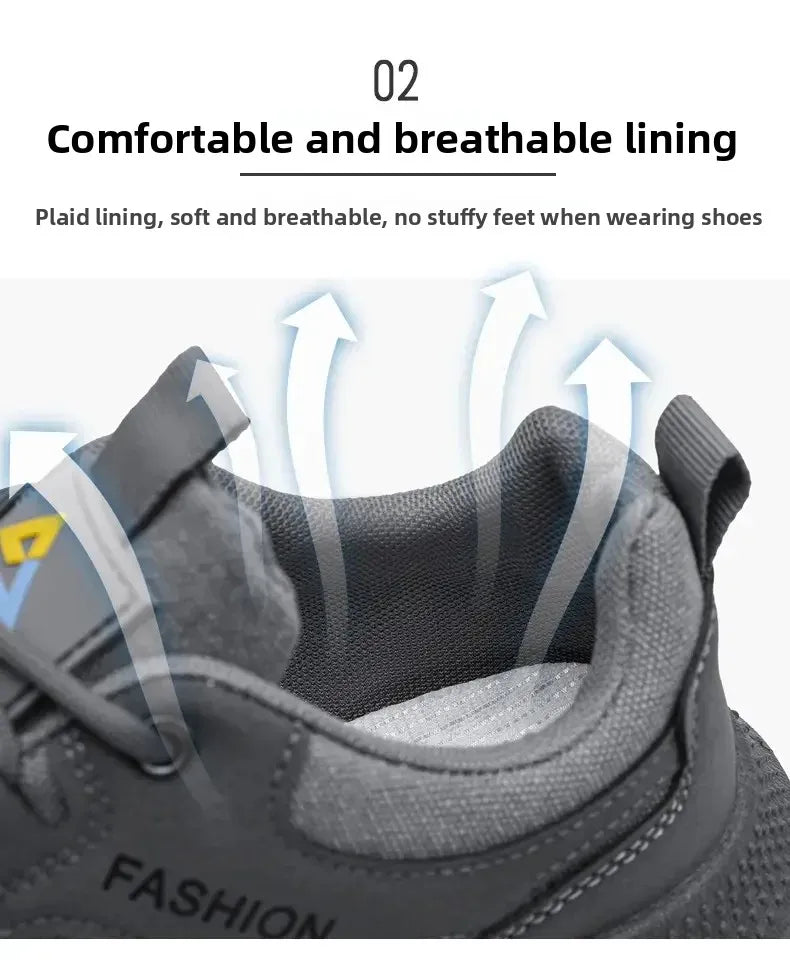 Sneakers High Quality Thick Soled Work Strap