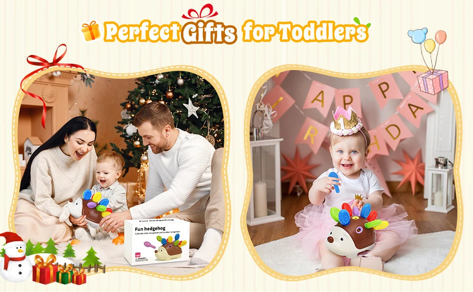 Hedgehog Fine Motor Developmental Tool
