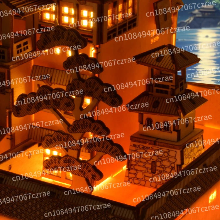 Wooden assembly model animation Play & Learn Ge