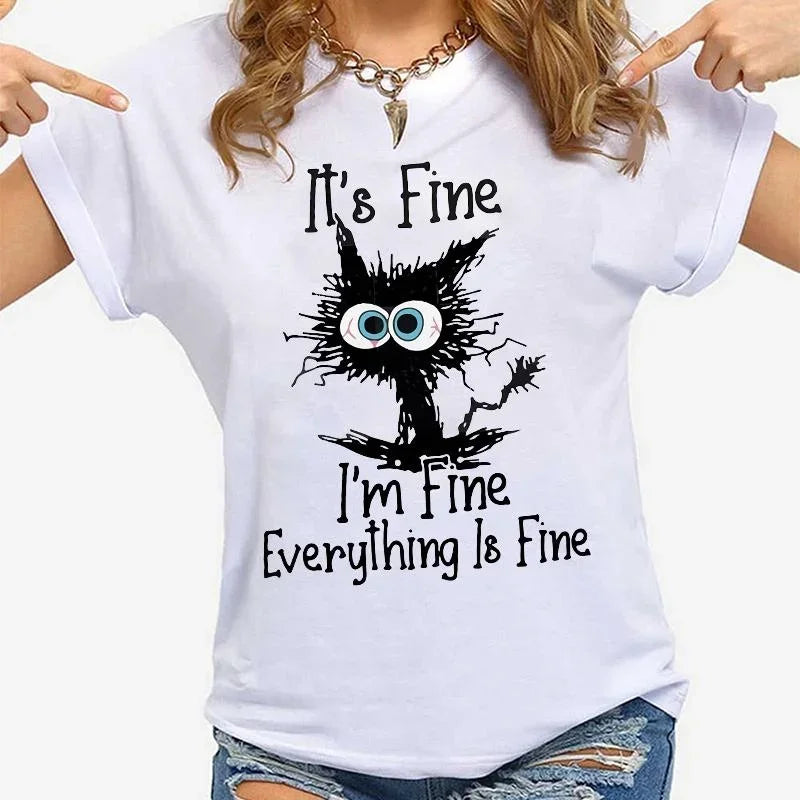 Cat Its Fine Top