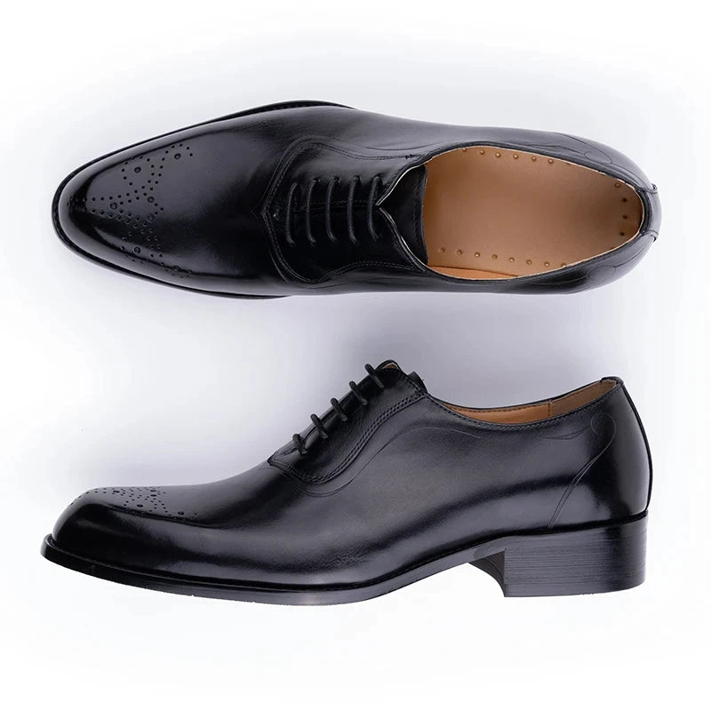 Classic Dress Oxfords Designer Style Burnishi