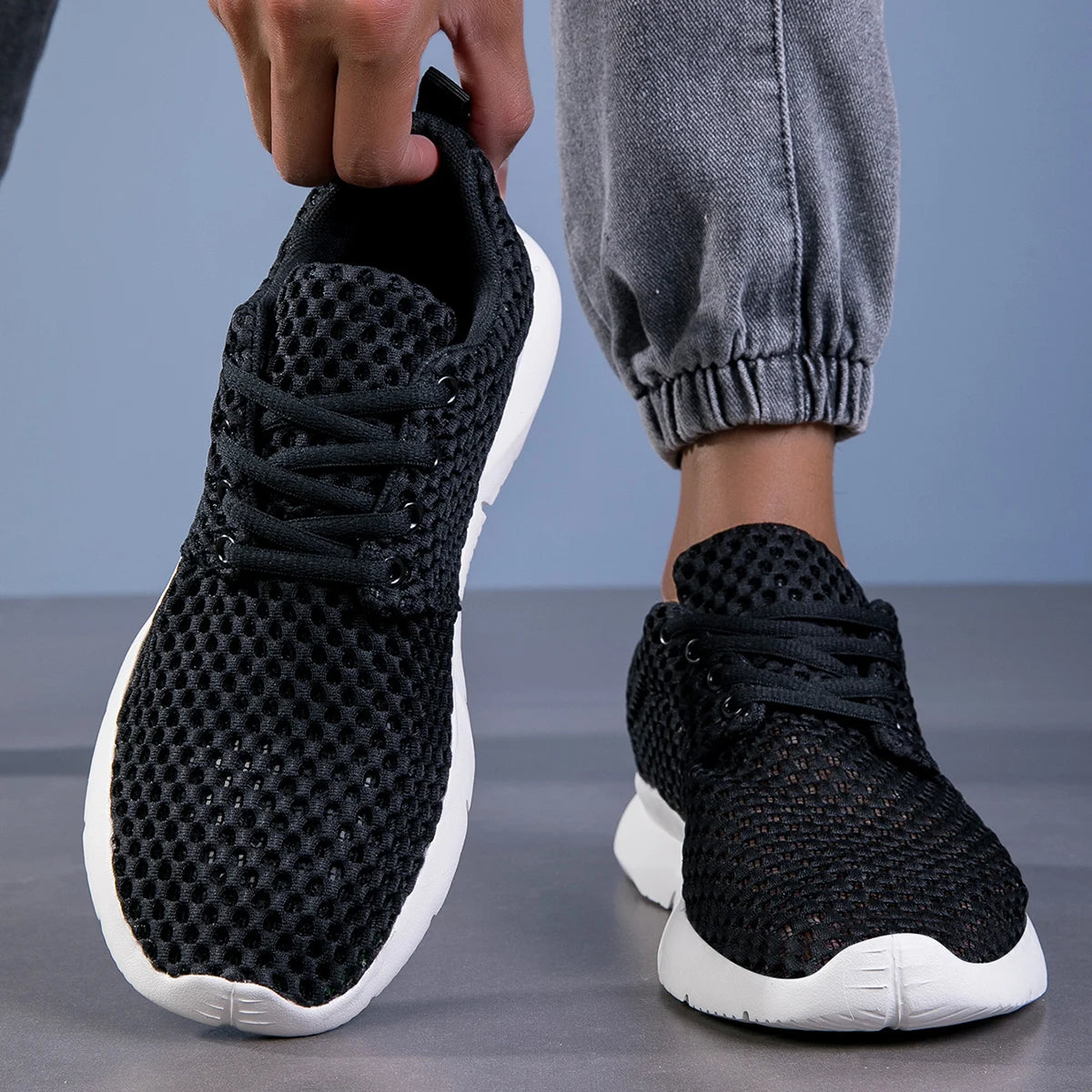 White Mesh Sneakers New Summer Lightweight Ca