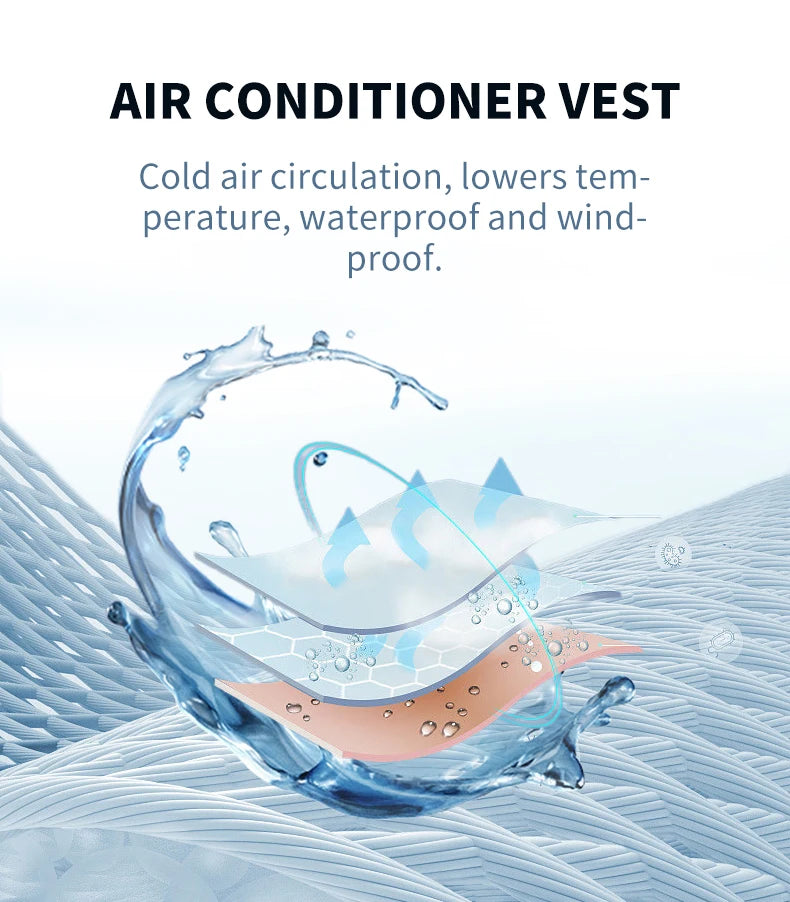 Air Conditioning USB Vest