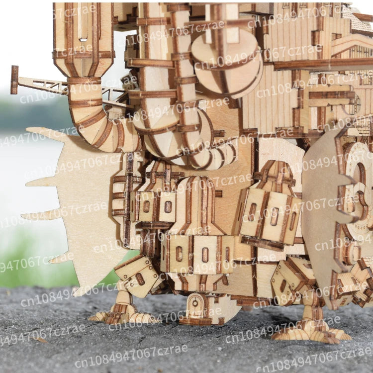 Wooden assembly model animation Play & Learn Ge