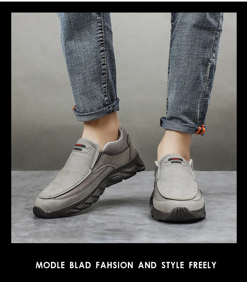 Sneakers Light Loafers Slip On Casual Comfort
