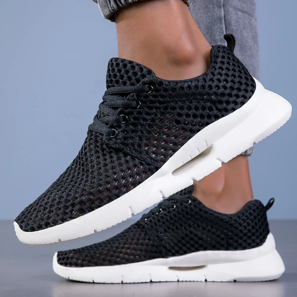 White Mesh Sneakers New Summer Lightweight Ca