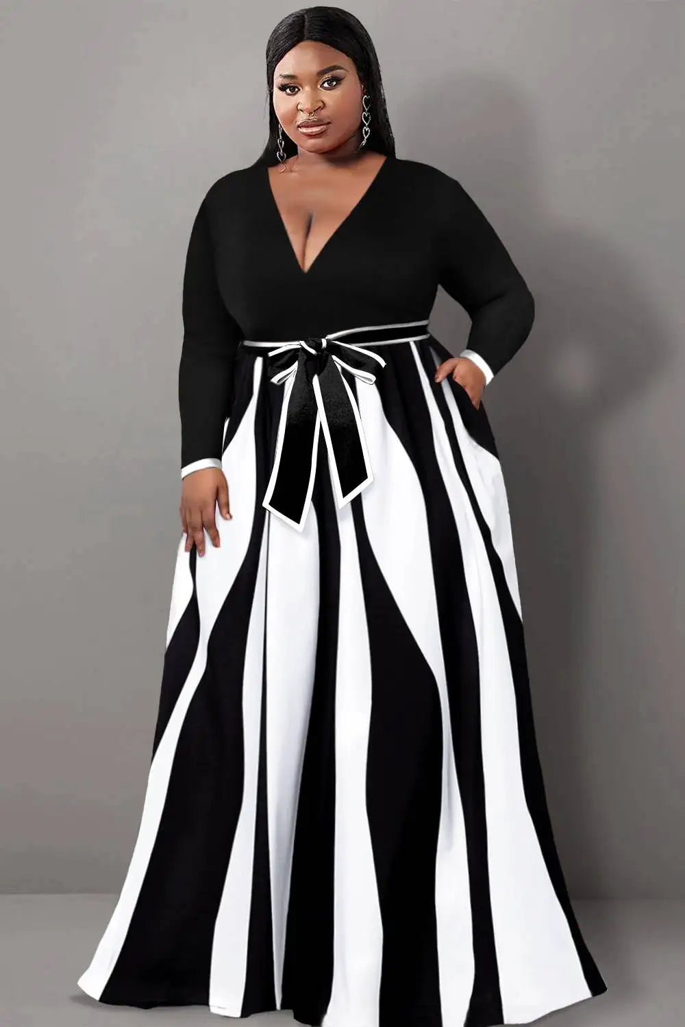 Plus Size Semi Dress