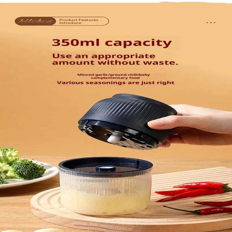Portable Electric Garlic Masher Home Essentials