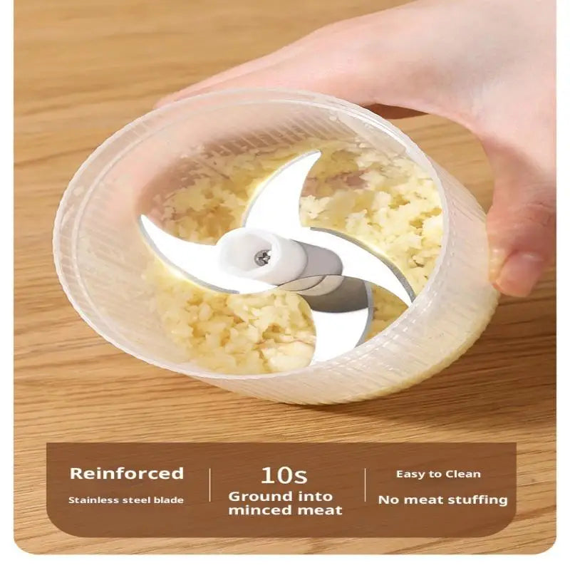 Portable Electric Garlic Masher Home Essentials