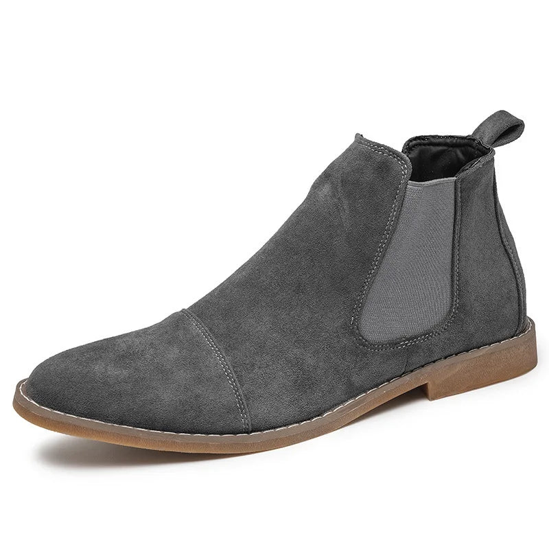 Fashion Yellow Chelsea Boots Pointed Comforta