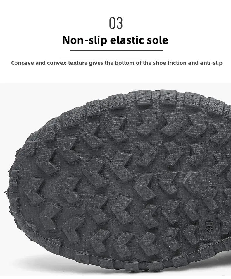 Sneakers High Quality Thick Soled Work Strap