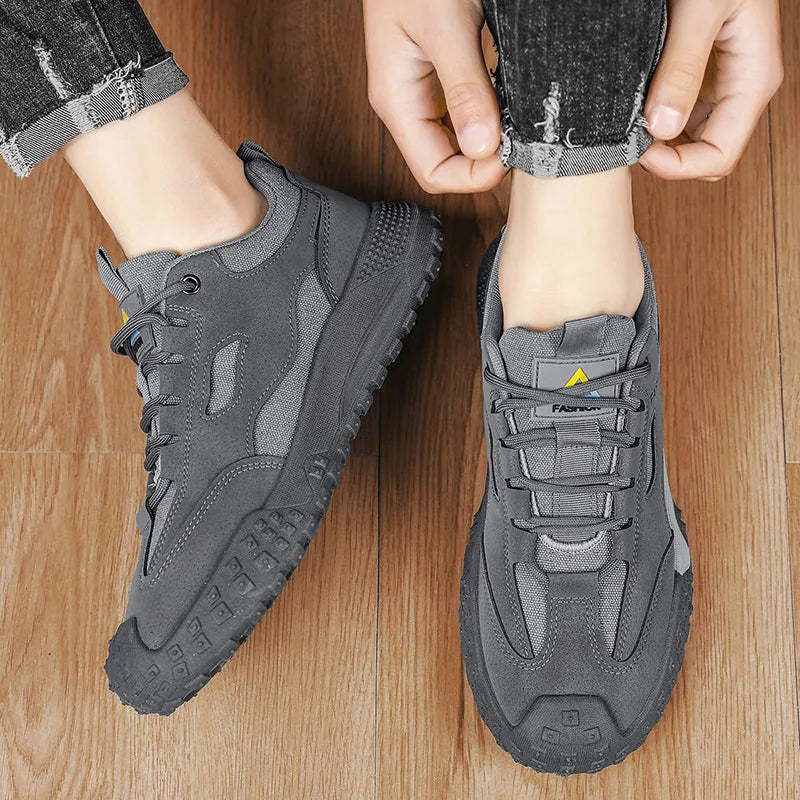 Sneakers High Quality Thick Soled Work Strap