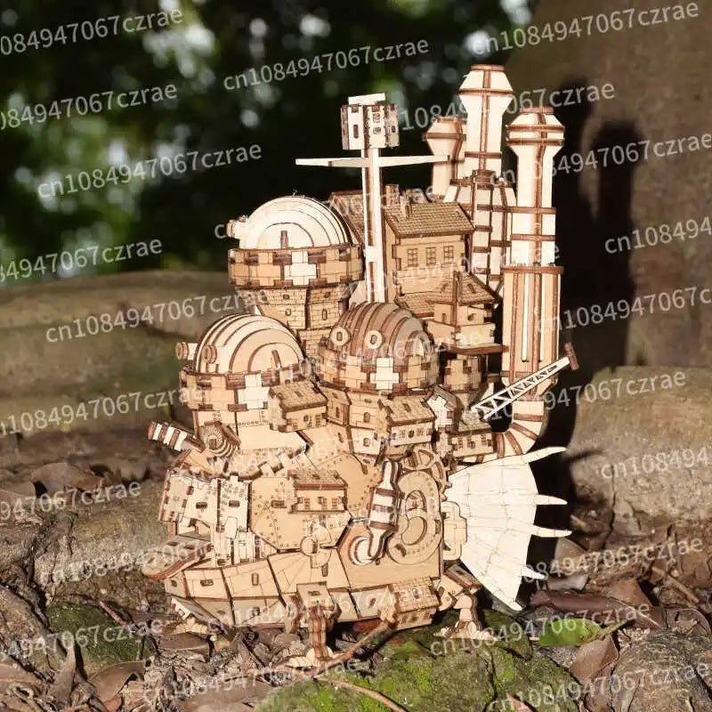 Wooden assembly model animation Play & Learn Ge