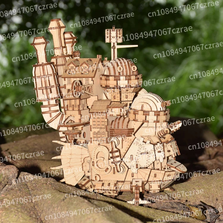 Wooden assembly model animation Play & Learn Ge