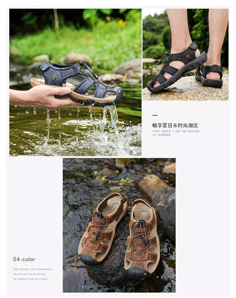 Sandals Summer Breathable Walking Beach Slipp