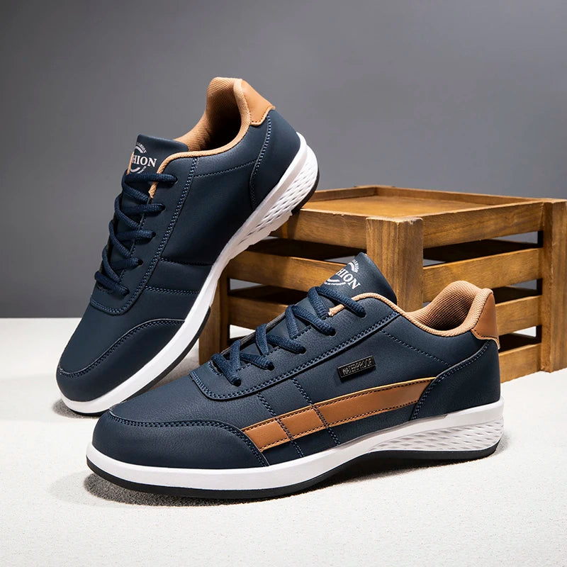 Brown Big 48 Sneakers Trend Casual Breathable