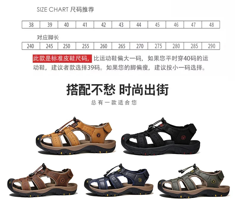 Sandals Summer Breathable Walking Beach Slipp