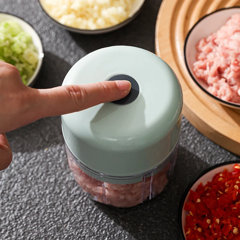 Electric Kitchen Food Chopper Home Essentials