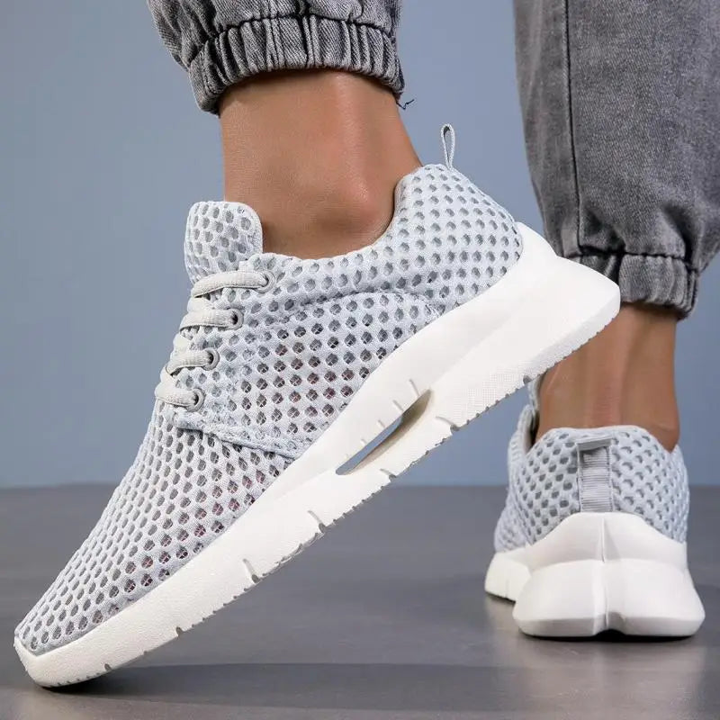 White Mesh Sneakers New Summer Lightweight Ca