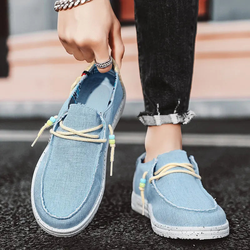 Spring Summer Blue Casual Boat Lightweight Sl