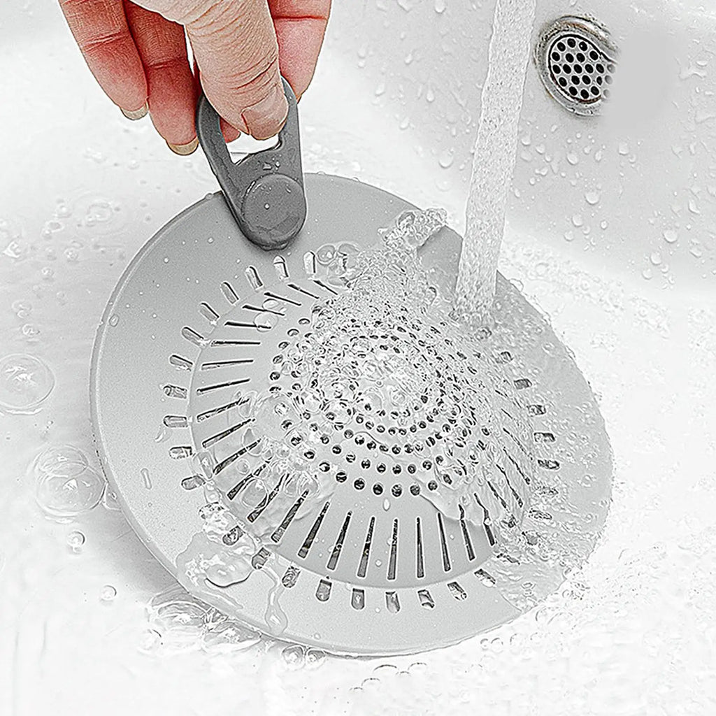 Silicone Drain Strainer Hair Catcher wit Choice Selection