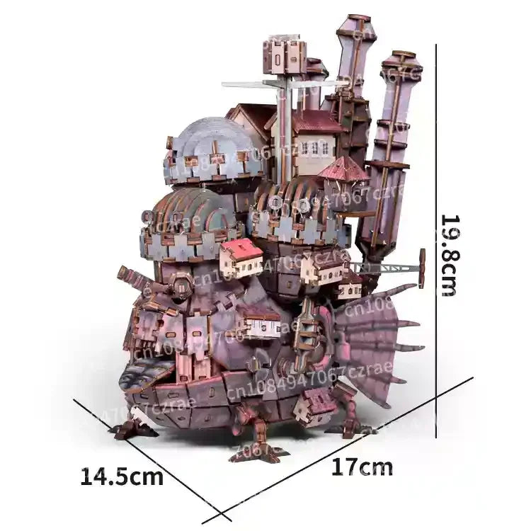 Wooden assembly model animation Play & Learn Ge