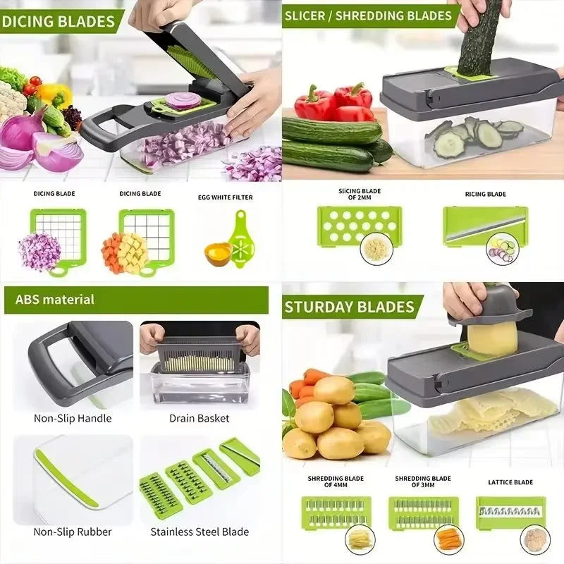 Vegetable Cutter Multifunctional Kitchen Automo