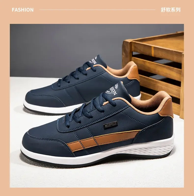 Brown Big 48 Sneakers Trend Casual Breathable