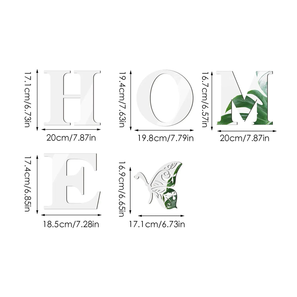 Logo 3D Mirror Wall