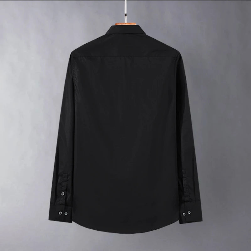 Silk Swallow Print Shirt