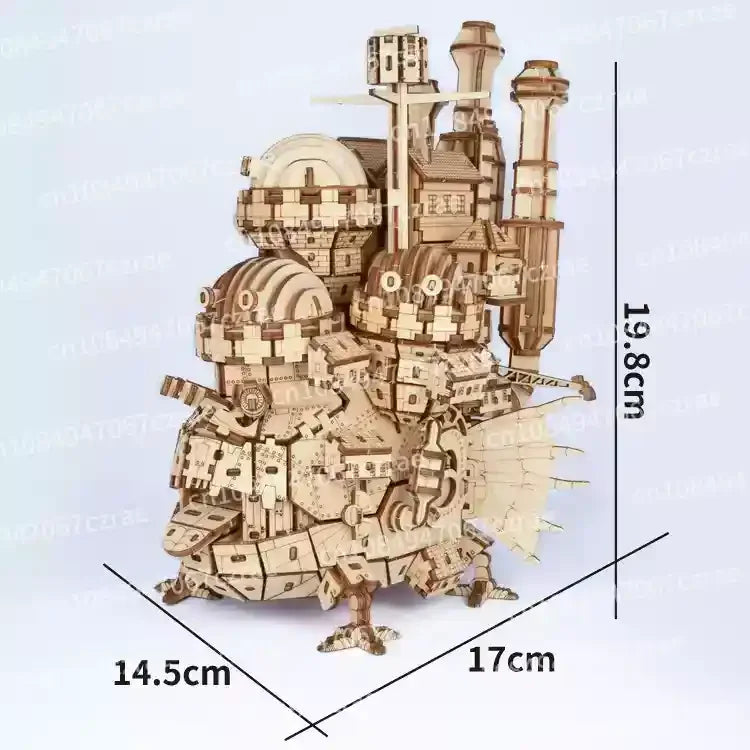 Wooden assembly model animation Play & Learn Ge