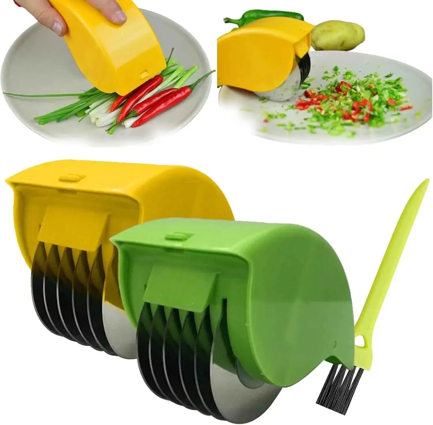 Vegetable Chopper Roller ual Choice Selection