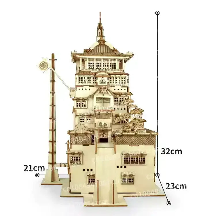 Wooden assembly model animation Play & Learn Ge