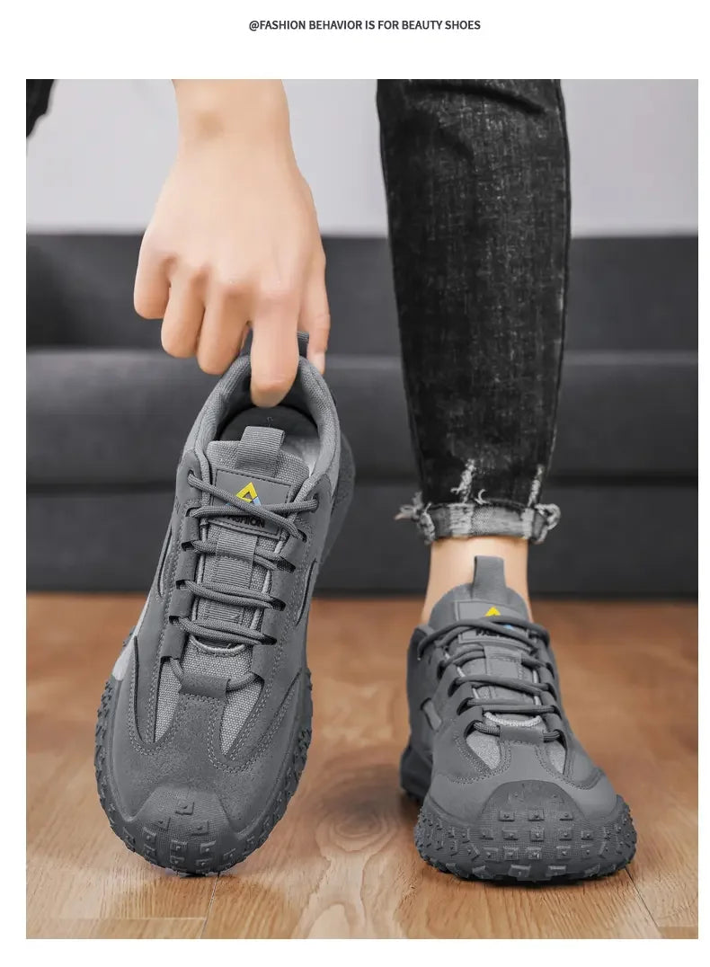 Sneakers High Quality Thick Soled Work Strap
