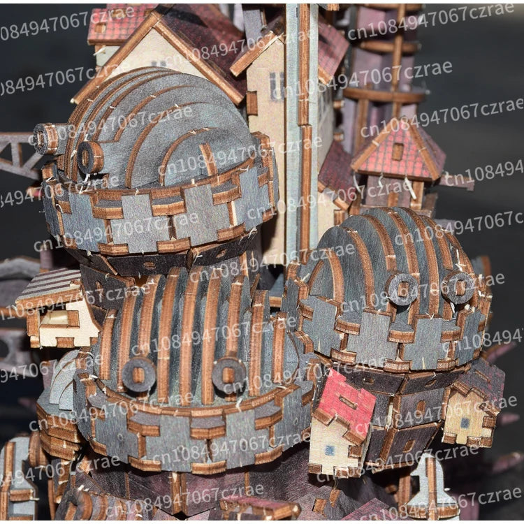 Wooden assembly model animation Play & Learn Ge