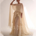 Chiffon Evening Ruffle Dress