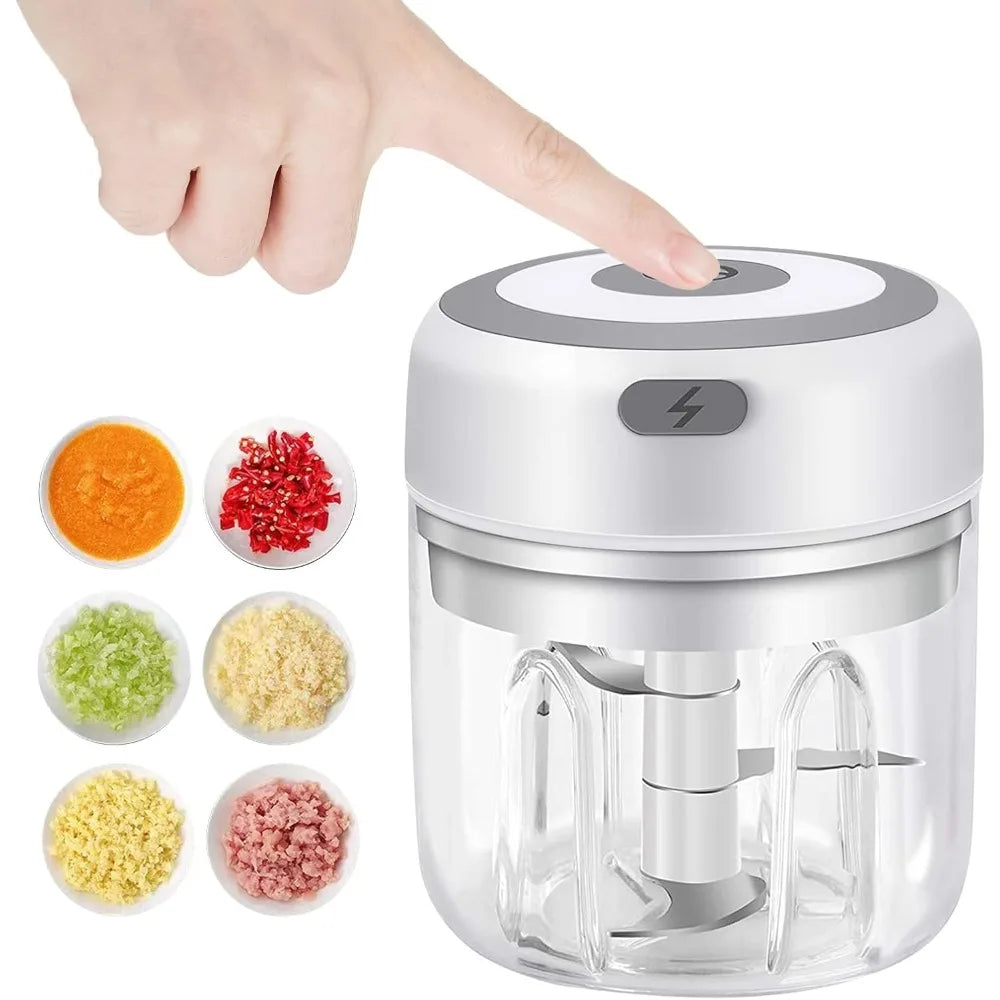Electric Garlic Mincer 250ML Choice Selection