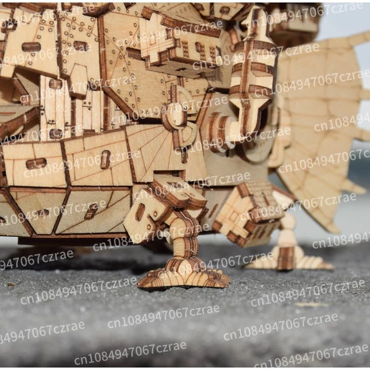 Wooden assembly model animation Play & Learn Ge