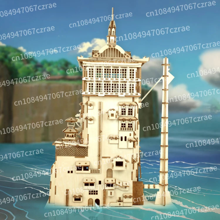 Wooden assembly model animation Play & Learn Ge