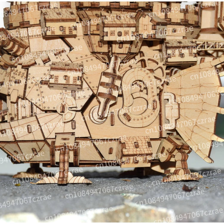 Wooden assembly model animation Play & Learn Ge