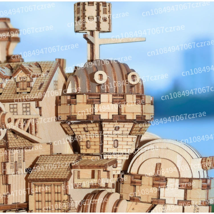 Wooden assembly model animation Play & Learn Ge
