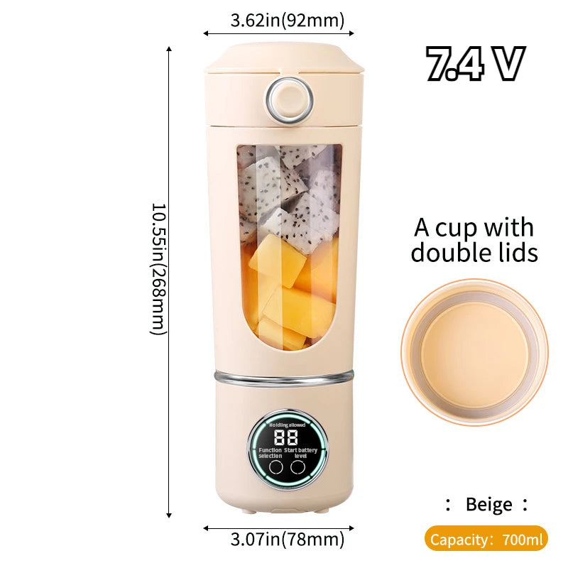 New Juice Blender Shakes Smoothies 700Ml Mult